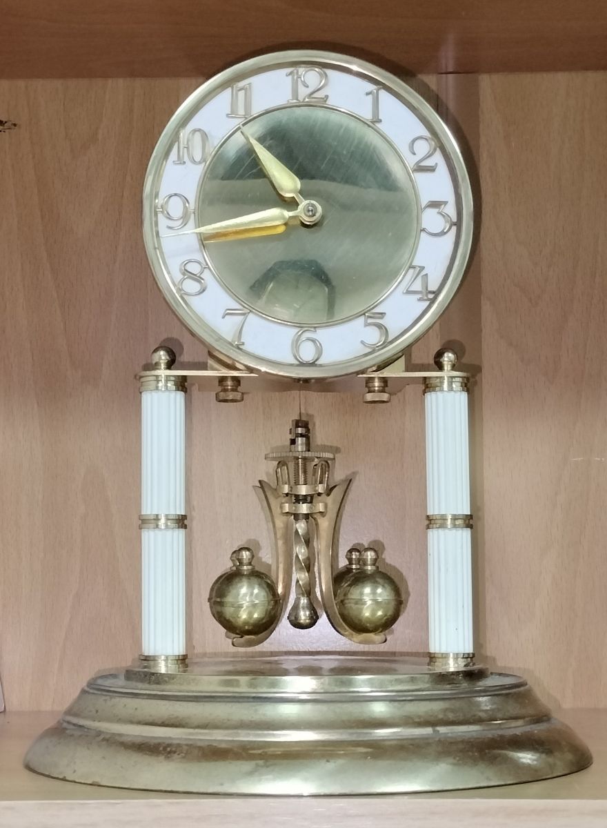 Oak 1890's Small Mantle Clock​