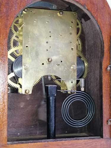 Ingraham wooden Steeple Mantle Clock