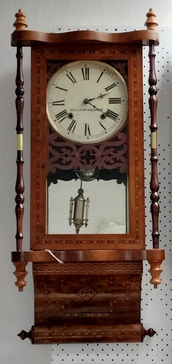 Drop Dial Scroll Clock 1890