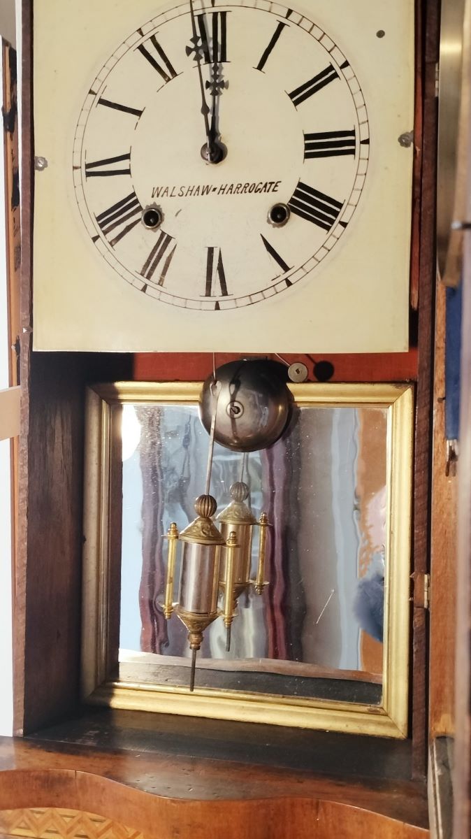 Scroll wall Clock 1890