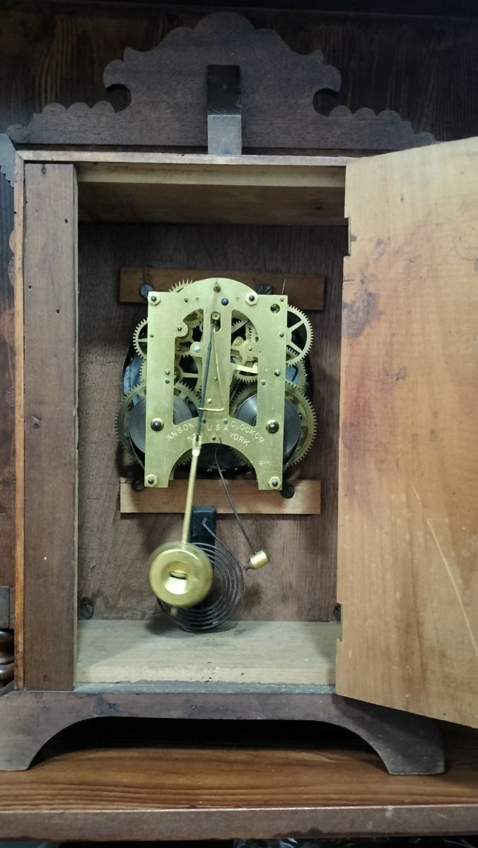 Gingerbread Ansonia Clock 1890