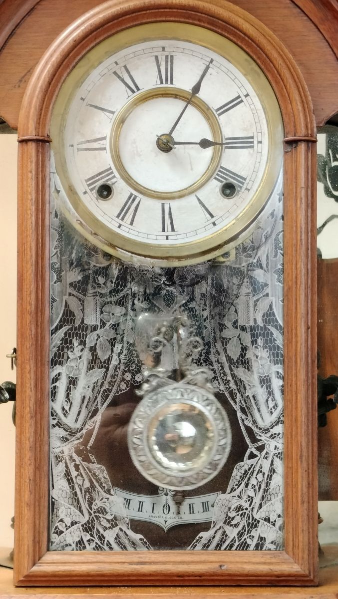Gustav Becker chiming Mantle Clock