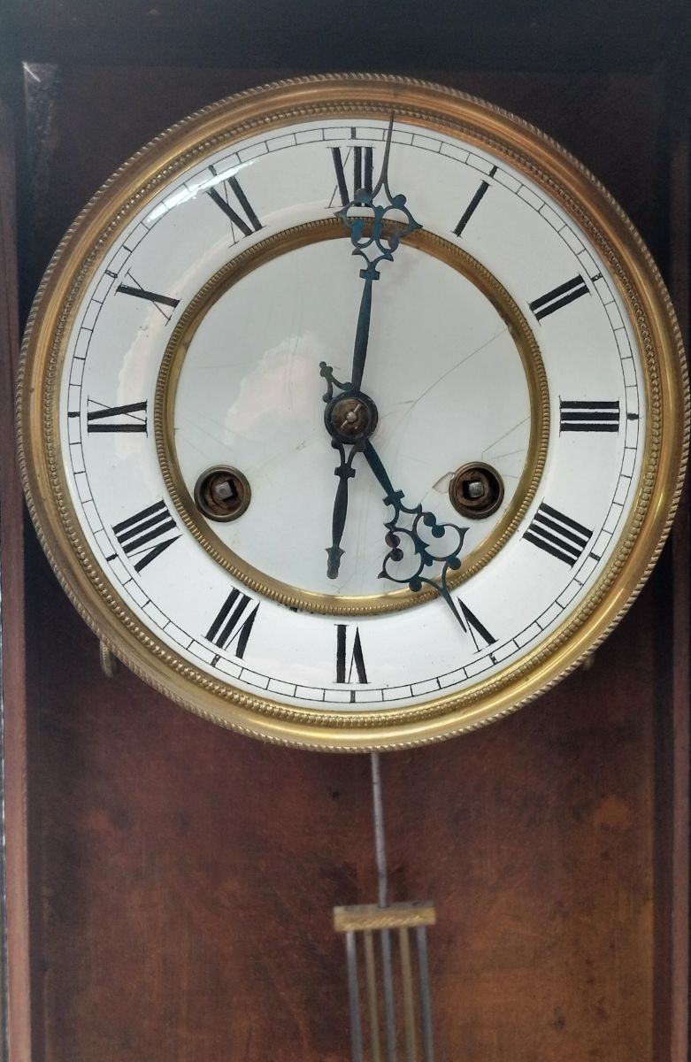 Dial Biedermeier Regulater Clock
