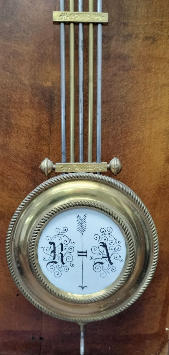 Pendulum Biedermeier Regulater Regulator Clock
