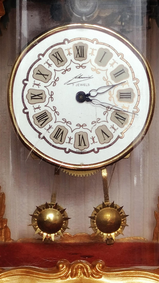 Marble French Mantle Clock 1880