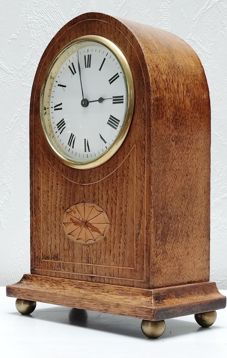 Oak 1890's Small Mantle Clock​