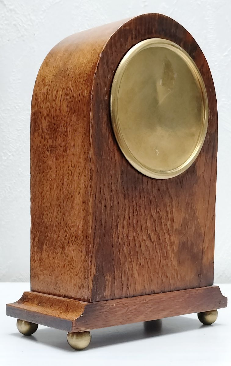Oak 1890's Small Mantle Clock​