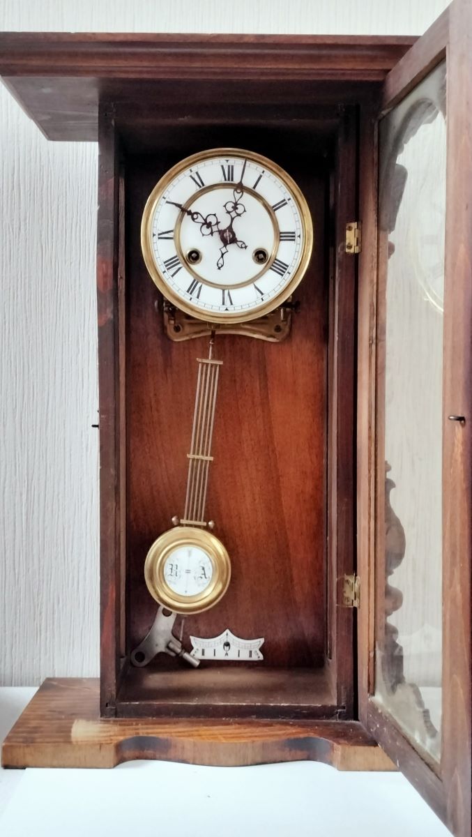 Marble French Mantle Clock 1880