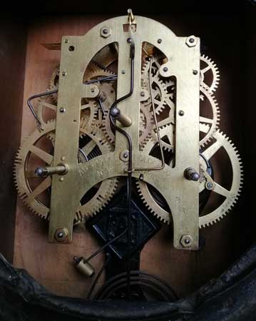 Marble French Mantle Clock 1880