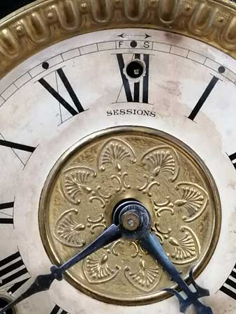 Marble French Mantle Clock 1880